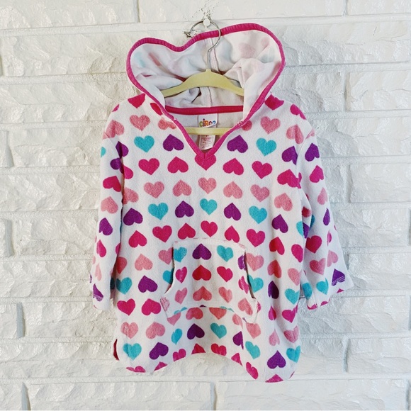 Circo Other - Circo Heart Print Swim Cover-up Size 2t